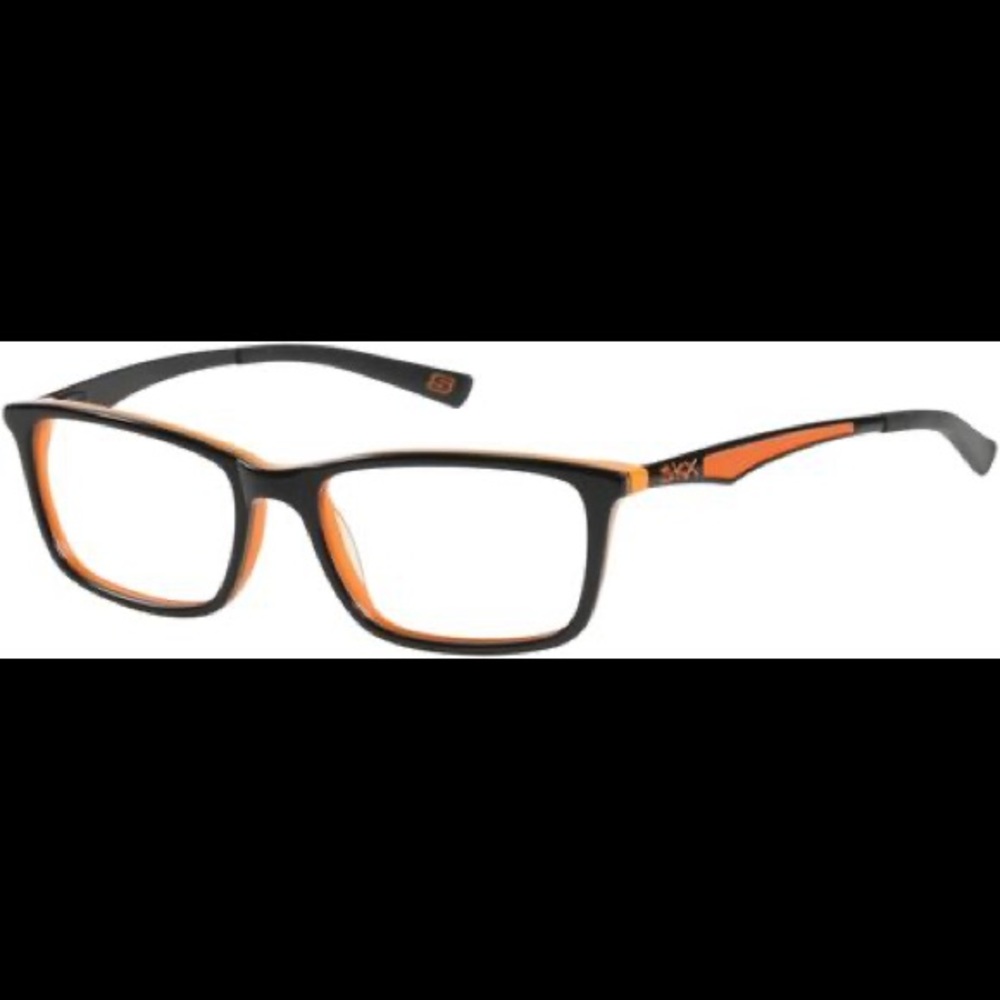 Skechers glasses black and orange
